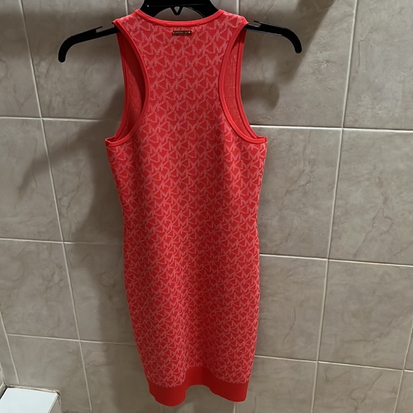 NWT. Michael Kors Logo Jacquard tank dress - Picture 8 of 9